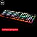 Tastiera meccanica da gioco Retro Punk USB cablata LED 23 modalità RGB retroilluminato Interruttore 104 tasti Tastiera completa Asse verde per_voghion.com
