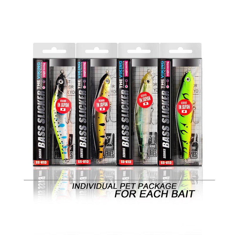 BEARKING Best Price 4pcs Each Set Assorted Colors Fishing Lure SP Wobblers Hard Bait Crankbait Minnow Lure For Pike_voghion.com
