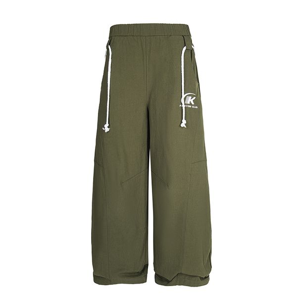 Herren Hip-Hop Loose Fit Freizeithose Gerade Bein Jogger mit Mehreren Taschen Bequemer Baumwollstrick Für Streetwear & Tanz _voghion.com