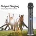 XIAOKOA Bluetooth Wireless Karaoke Microphone L-698 Speaker 2in1 Handheld Sing & Recording Portable KTV Player микрофон_voghion.com