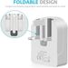 Dual USB 2 Port 5V 2.1A UK Netzstecker Wandladegerät Adapter Schnellladung für Telefon_voghion.com