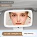 Small Deng Small Deng Sun Visor Makeup LED Shatterproof Car Interior Accessories HD With Light Car-mounted Vanity Mirror_voghion.com
