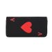 Red Heart A Long Clutch Bag 2024 New Large Capacity Simple Multi Card Slot Card Holder Niche Versatile Ladies Wallet_voghion.com