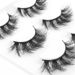 Conjunto de cílios postiços 5 pares de cílios postiços fofos, explosão de pelo de vison, cílios curvados_voghion.com