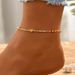 New Foot Jewelry Fashion Simple Colorful Daisy Bohemian Style Beach Flower Anklet_voghion.com