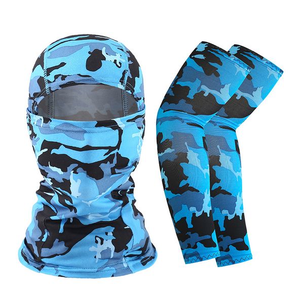 Outdoor Sunblock Ice Silk Cuff Riding Mask Head Breathable Adjustable Pullover Hat_voghion.com