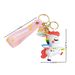 Cartoon Colorful Unicorn PVC Soft Rubber 3D Figurine Keychain Gift Exquisite Backpack Pendant_voghion.com