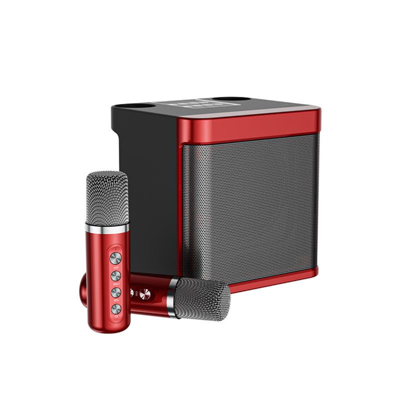 Set de boxe karaoke pentru acasă YS203, karaoke cu Bluetooth, audio, microfon wireless integrat_voghion.com