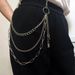 Gioielli Catena multistrato Lucchetto Catena da cintura Ciondolo chiave Moda Retro Casual Catena da cintura_voghion.com