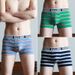 Intimo a righe in cotone a vita media, alla moda, stile esplosivo, boxer da uomo traspiranti_voghion.com