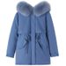 Nueva parka de invierno 2025 para mujer, estilo coreano, de largo medio, holgada, tallas grandes, de algodón. Abrigo moderno._voghion.com