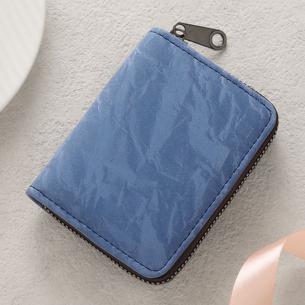 Portofele pentru carduri, portofele anti-demagnetizare, perie de furt, geantă multifuncțională pentru carduri, capacitate mare, suport pentru carduri cu ondulații de apă, geantă simplă de ținută_voghion.com