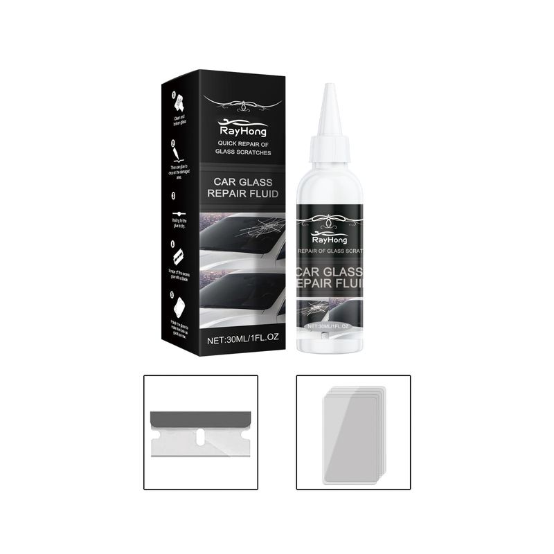 Automotive Glass Repair Glue Glass Nano Repair Liquid Quick Repair Cracked Glass Repair Glue_voghion.com