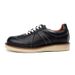 German Training Classic Airplane Nose Casual Men's Toe Layer Cowhide Hand Polished Color Used Board Shoes 2002-5_voghion.com