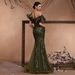 ChicShe ChicShe Elegant Ruffle Sleeve Beaded Evening Dress With Open Back Luxurious Mermaid Graduation Gown_voghion.com