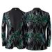 Herrenbekleidung Herrenanzugjacke mit Pailletten im britischen Stil für Host-Laufsteg-Kleidung, Tanz, Sänger, Bar, Performance-Kleidung_voghion.com