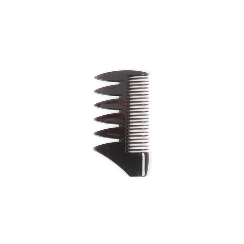 Oil men's styling plastic beauty hair trident comb, back head, wide tooted comb_voghion.com