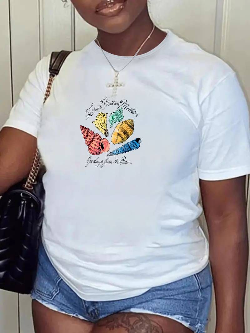 European and n summer leisure breathable T-shirt_voghion.com