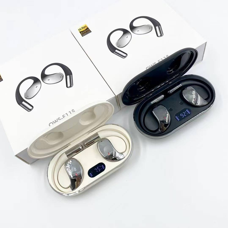 New Earbuds Noise Cancelling Headset Deep Bass Long Battery Wireless Headphones With Mic For IPhone/Android_voghion.com