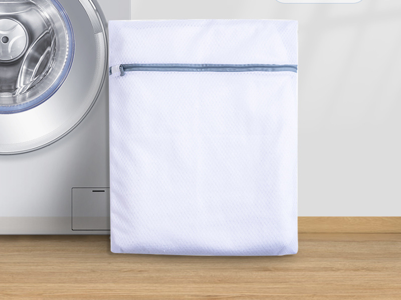 Wäschesack Waschmaschinenfester dicker Pullover Unterwäschenetzbeutel Kleidungswaschbeutel Großer Netzbeutel Anti-Verformung_voghion.com