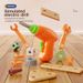Child Educational Simulation Repair Kit Assembling Toy Drill Screw Screwdriver Nut Set Building Blocks Assemble Toys_voghion.com