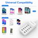 50W 2.4A/1A 10-Port USB Charging Station With Intelligent Short Circuit Protection & Intelligent Current Distribution - Desktop USB Charger Hub_voghion.com