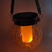 Solar-Powered Crackle Glass Flame Lantern – Outdoor Hanging Mason Jar Light With Auto Dusk-to-Dawn Sensor, IP55 Waterproof_voghion.com