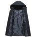 New Thickened Mid-Length Korean Style Slim Cotton Jacket With Hooded Trendy Coat For Men_voghion.com