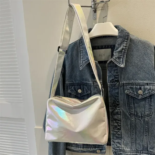 Damen Casual Pack Große Kapazität Satchel Handtasche Weiche Reise Multicolor Verstellbarer Riemen Einfache Weibliche Mädchen Tasche_voghion.com