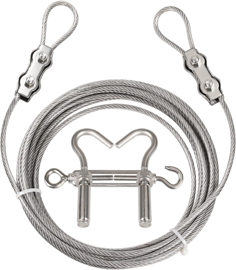 Stendibiancheria, corda per stendere i panni antivento portatile da 16 piedi, corda per bucato multiuso e resistente per esterni/interni/casa/asciugatura da 5 m_voghion.com