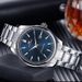 VA VA VOOM Men's Watch Trendy Simple Blue Leather Strap Watch Men's Business Casual Calendar Quartz Watch_voghion.com