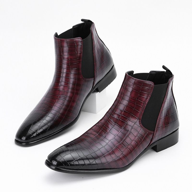 Botas cortas informales estilo británico para hombre (recomendaciones 2025)_voghion.com