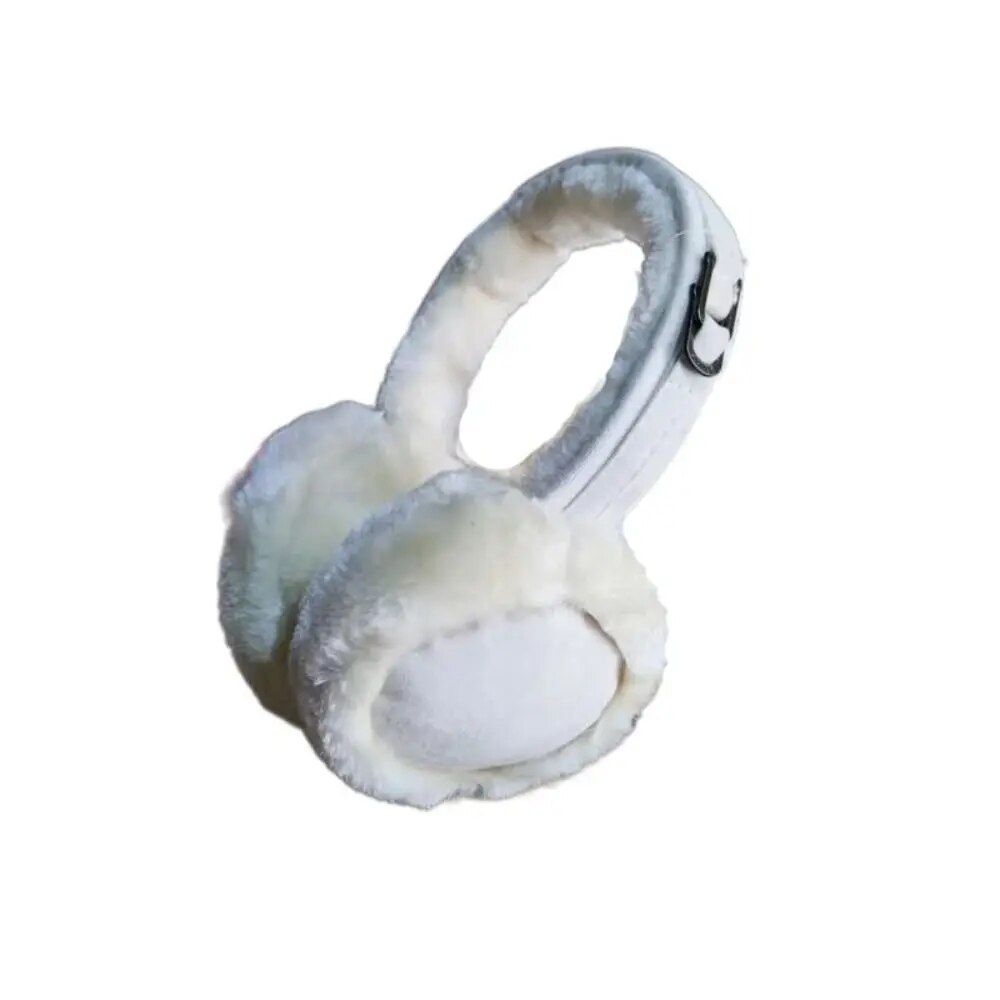 Scaldamuscoli in peluche pieghevoli per donna uomo paraorecchie invernali caldi protezione dal freddo esterno paraorecchie copriorecchie moda_voghion.com