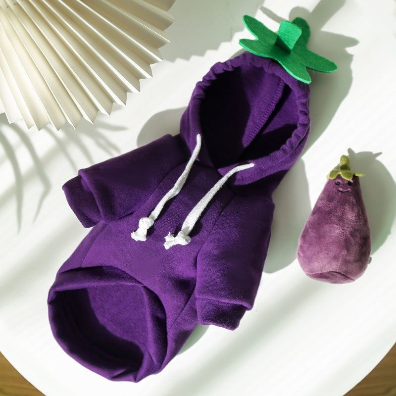 Sweat à capuche pour chien et chat de taille moyenne, automne et hiver, vêtements en polaire, Teddy Fadou pour animaux de compagnie, banane_voghion.com