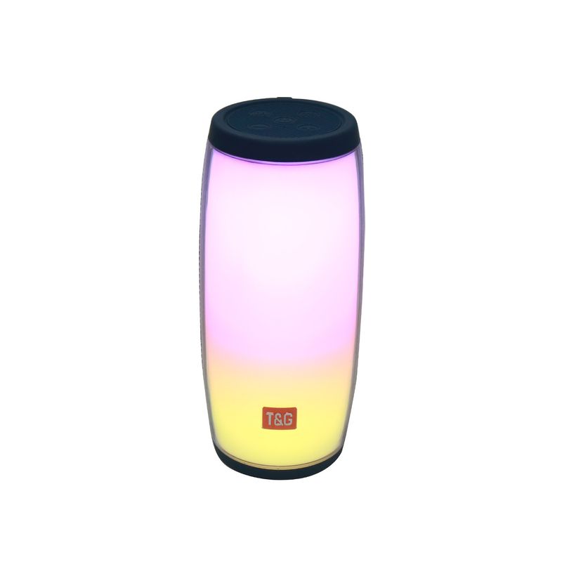 New TG317 wireless Bluetooth pulsating speaker LED seven color outdoor card insertion desktop computer subwoofer_voghion.com
