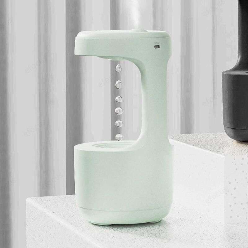 1PCS Antigravity Air Humidifier, Water Drop Perfume Fragrance Humidifier, 8-hour Working Air Purifier_voghion.com