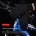 Autumn Winter Outdoor Fleece-Lined Warm Men, Windproof Cold-Resistant, Touchscreen Skiing And Cycling Sports Gloves For_voghion.com