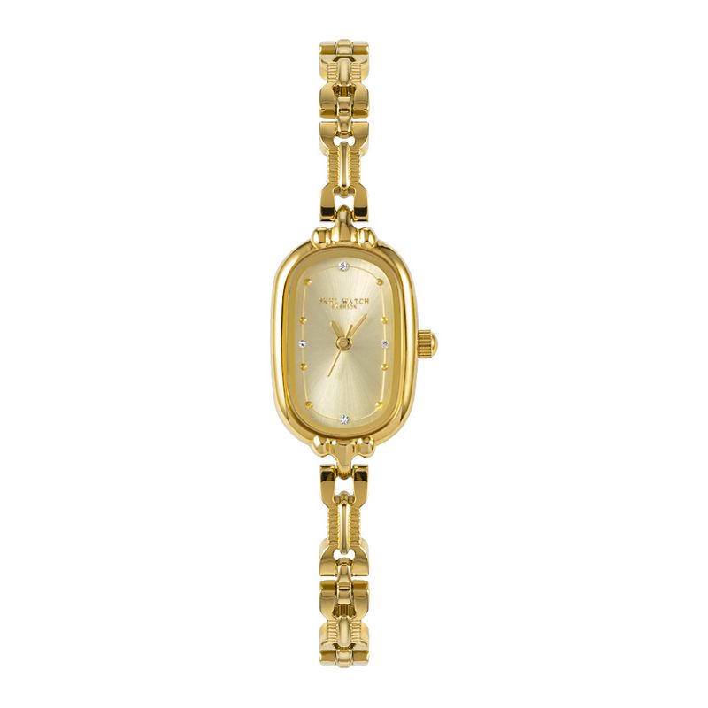 Women's Watches Bracelet Watch Time And Space Corridor Small Oval Quartz Women's Watch Literary Fashion Light Luxury Retro Small Gold Watch_voghion.com