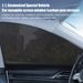 Automobilio apsauga nuo uodų, tinklelis, lango privatumo šoninė uždanga, automobilio skėtis nuo saulės, priekinio stiklo tinklelis_voghion.com
