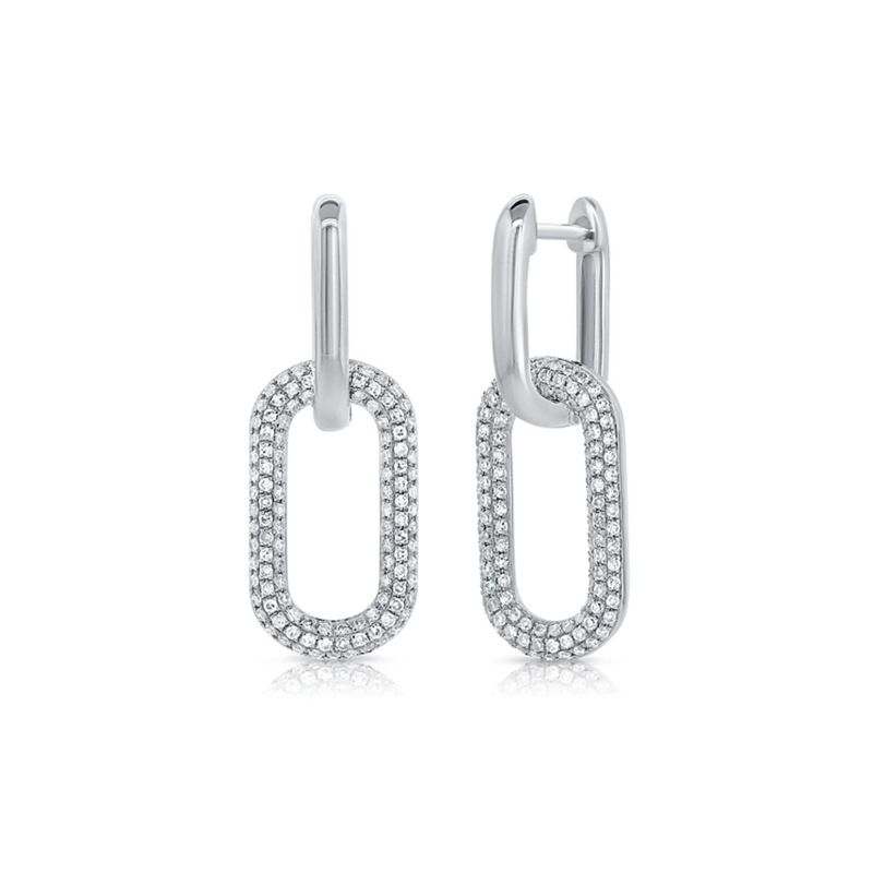 Orecchini quadrati retrò in zircone da donna, leggeri, di lusso, di alta qualità, con design alla moda e temperamento, adatti a tutti gli abbinamenti._voghion.com