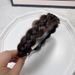 New Sandwich Fishbone Braid Wig For Women Handmade Braided Hair Twist Headband High Elasticity With Non-Slip Teeth_voghion.com