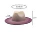 Moda Caldo gradiente Autunno Inverno Sole Fedora Cappello Classico Tesa Larga Uomo Donna Bicolore Britannico Jazz cappelli All'ingrosso_voghion.com