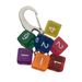 Vibrant Jelly Dice Keychain - Unique Handmade Bag Charm, Artistic Car Accessory For Stylish Personalization High End Car Keychain_voghion.com