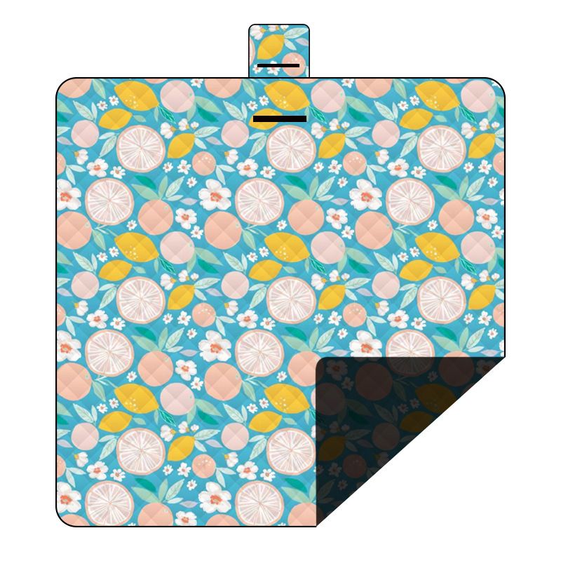 Waterproof Picnic Blanket – Extra-Large 200x200cm, Sandproof & Lightweight (750g) For Camping, Beach, And Park_voghion.com