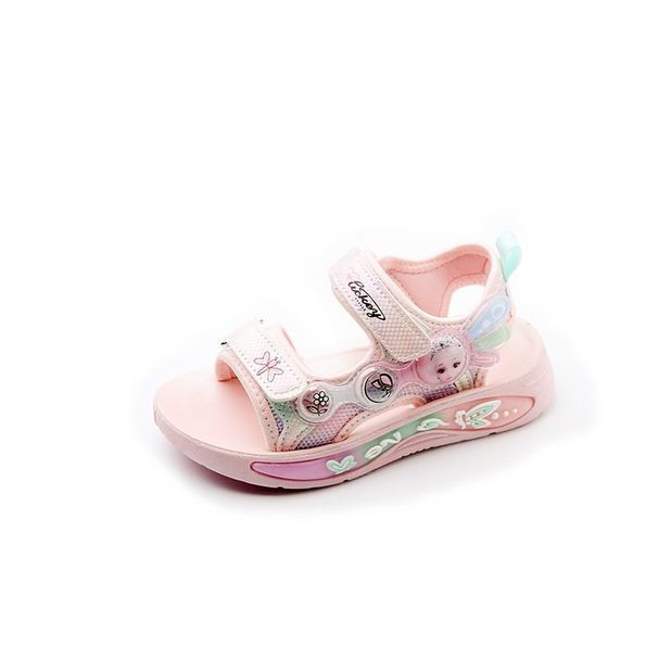 Girls' Summer New Little Versatile Girl Baby Elementary School Princess Shoes Lightweight Sandals_voghion.com