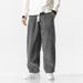 Autumn And Winter Bloomers Corduroy Casual Loose Trousers_voghion.com