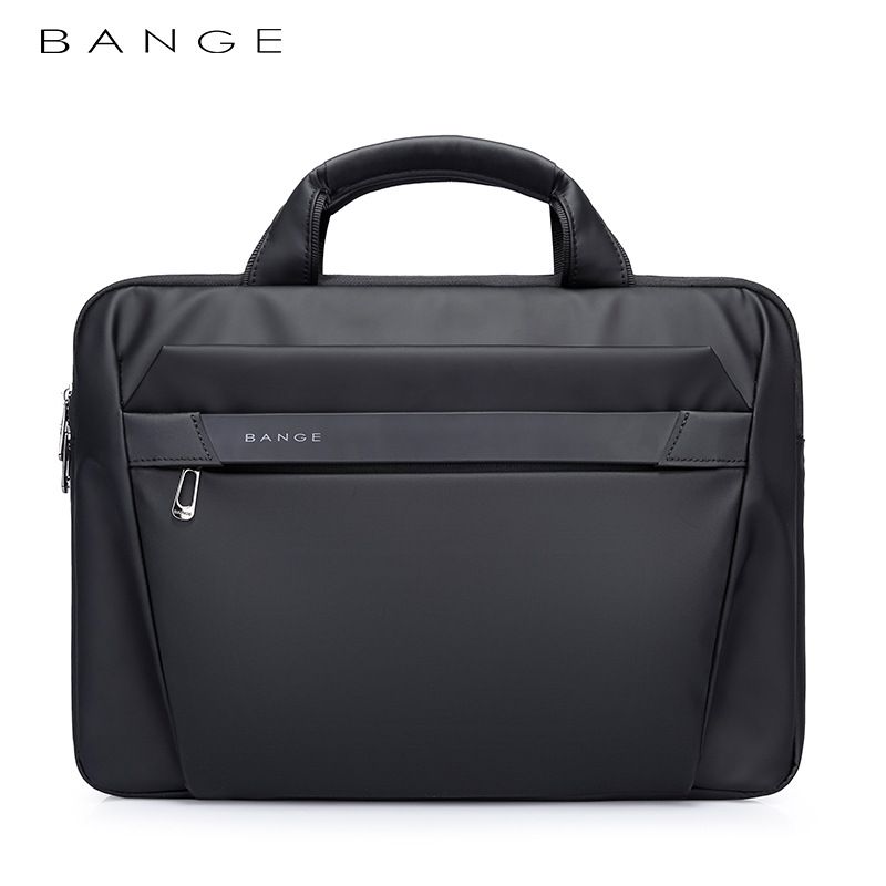 Professional Slim Laptop Briefcase For 15.6 Inch Notebook – Lightweight Oxford Fabric Business Travel Bag With Secure Zipper Compartments_voghion.com