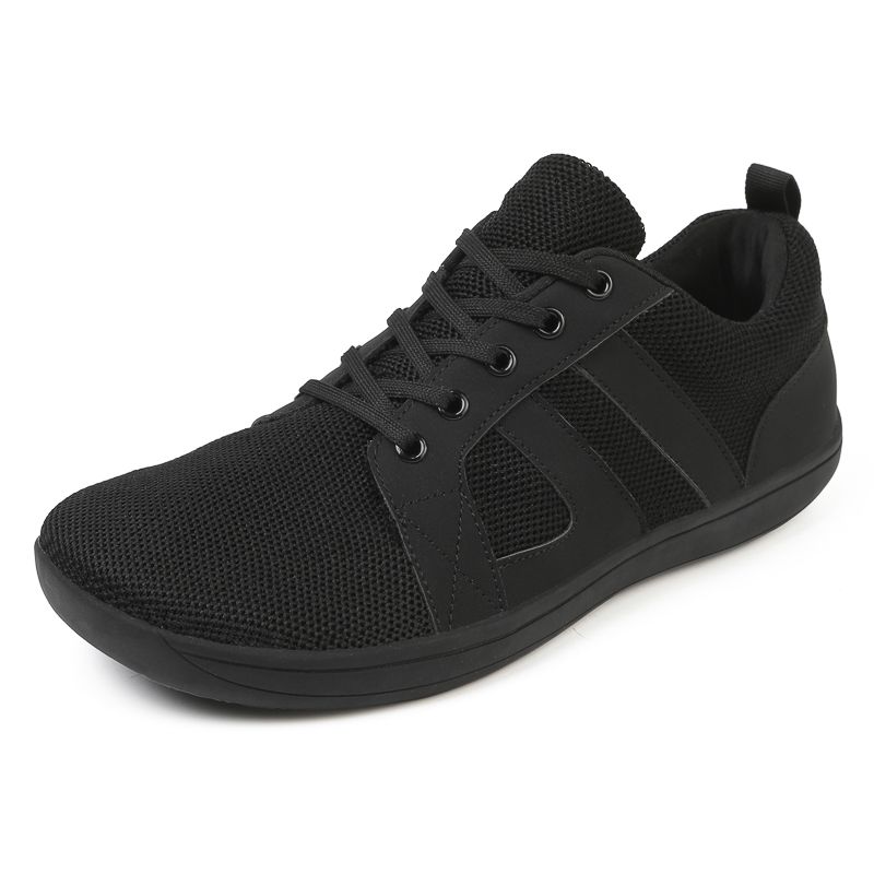 Barfuß-Sneaker für Herren, minimalistischer Cross-Trainer für Erwachsene, breite Zehenpartie, Sohle ohne Sprengung, lässige Strick-Wanderschuhe, groß_voghion.com