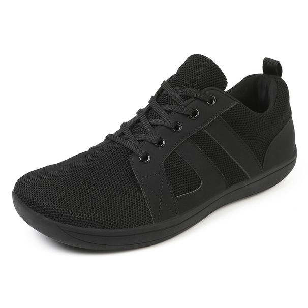 Barfuß-Sneaker für Herren, minimalistischer Cross-Trainer für Erwachsene, breite Zehenpartie, Sohle ohne Sprengung, lässige Strick-Wanderschuhe, groß_voghion.com