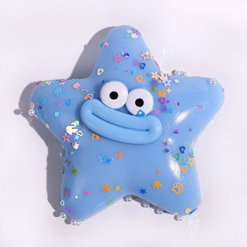 Squishies in schiuma, bocca di salsiccia, stella marina, pizzico, divertente, giocattolo di decompressione divertente, artefatto di decompressione per ufficio_voghion.com